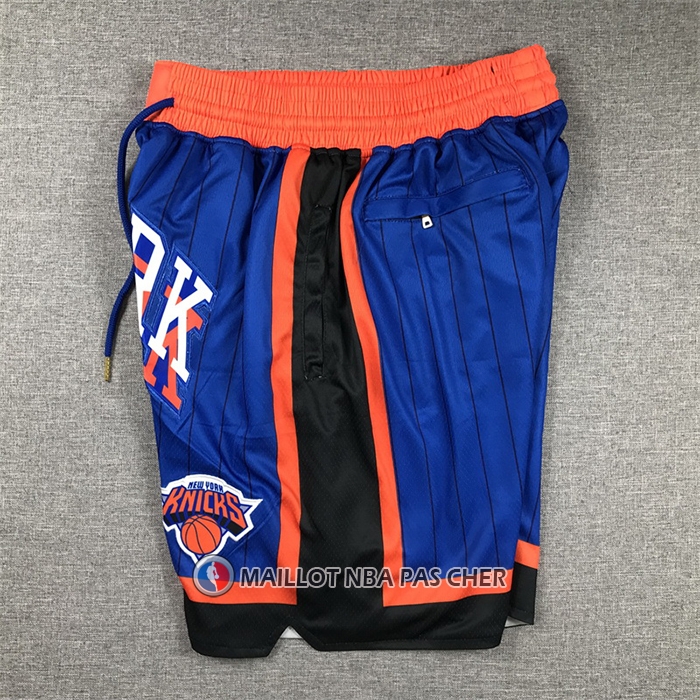 Short New York Knicks Ville 2024 Just Don Bleu